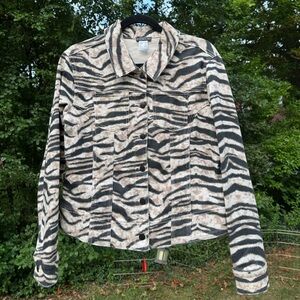 Venus Women's Zebra Print Jacket